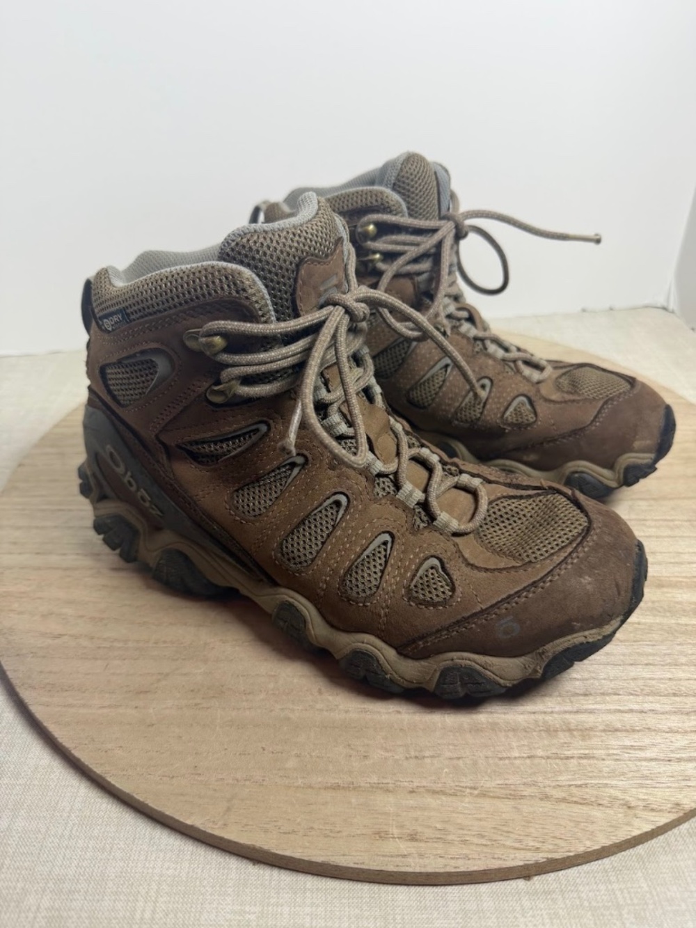 Oboz Sawtooth Mid Hiking Boots Brown Waterproof Men’s 8.5